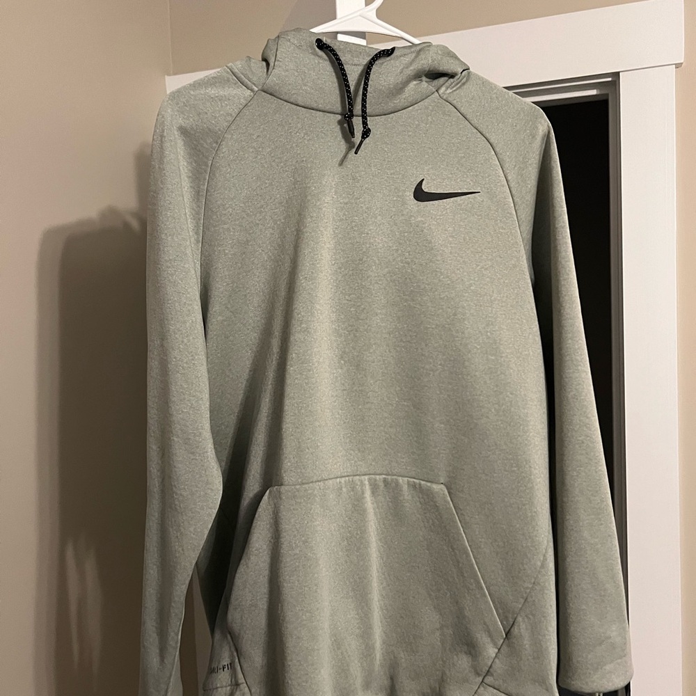 Nike Black and Gray Dri-FIT Jacket